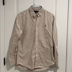 Polo by Ralph Lauren LS shirt custom fit small
